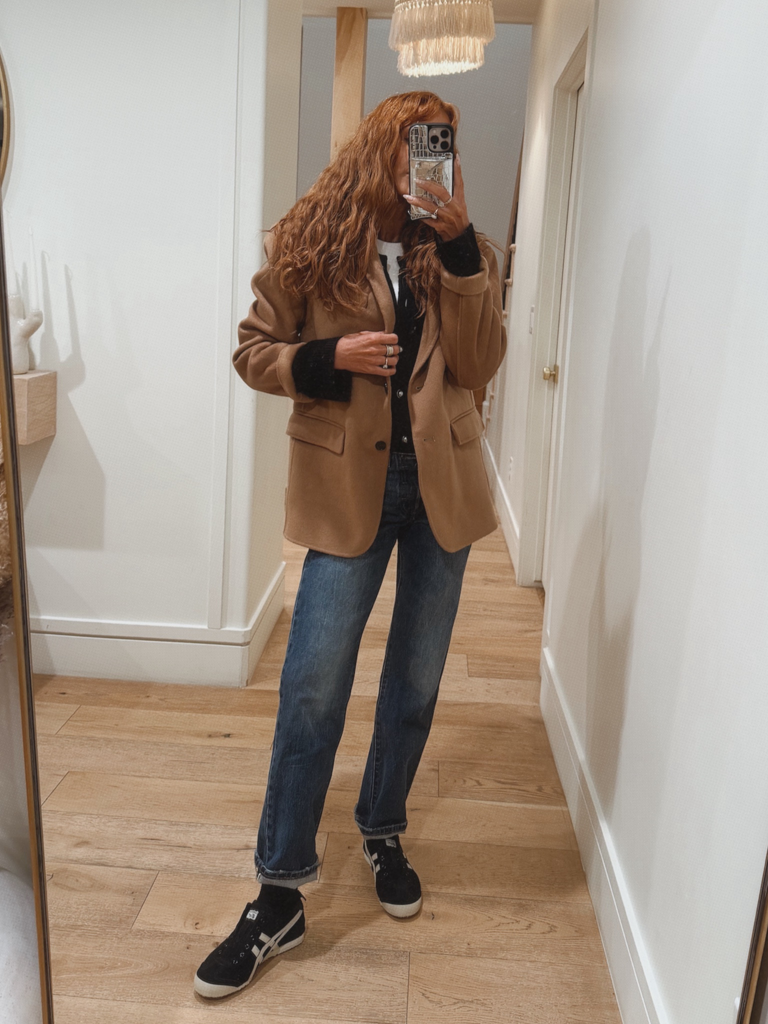 Friday night vibes 

Jacket small
Jeans runs a little big 