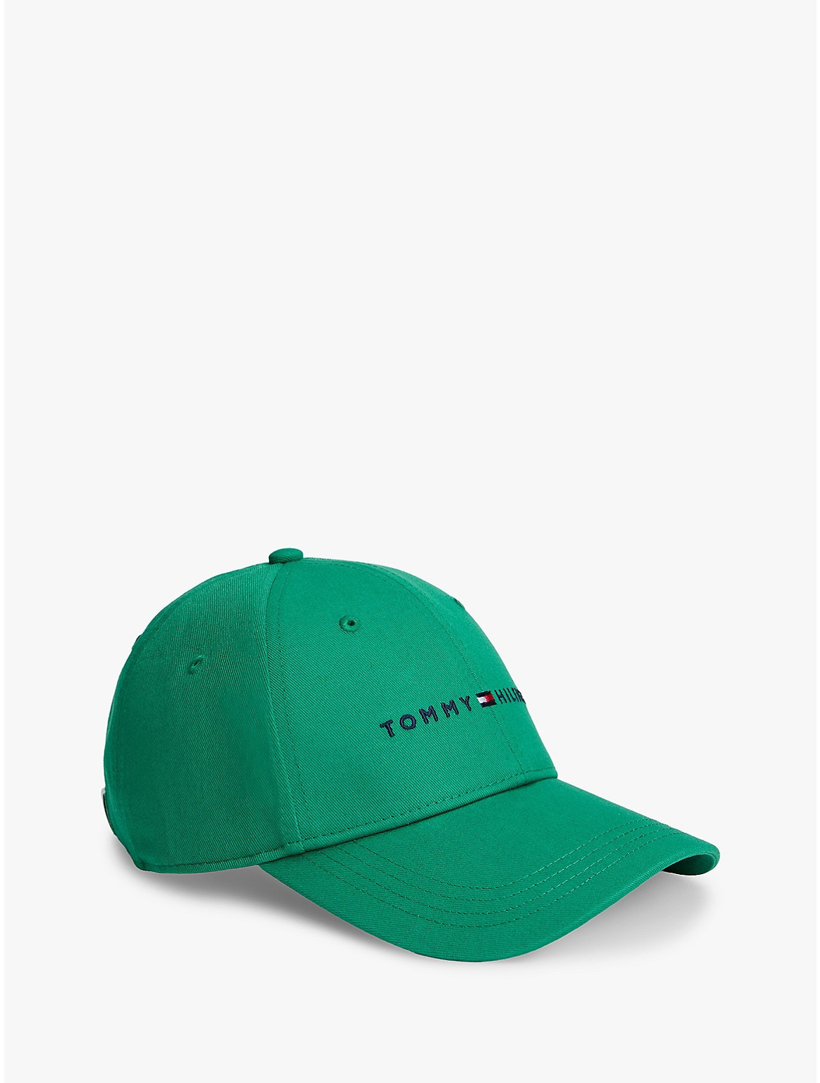 Tommy Hilfiger Men's Embroidered Tommy Logo Baseball Cap - Green | Tommy Hilfiger (US)