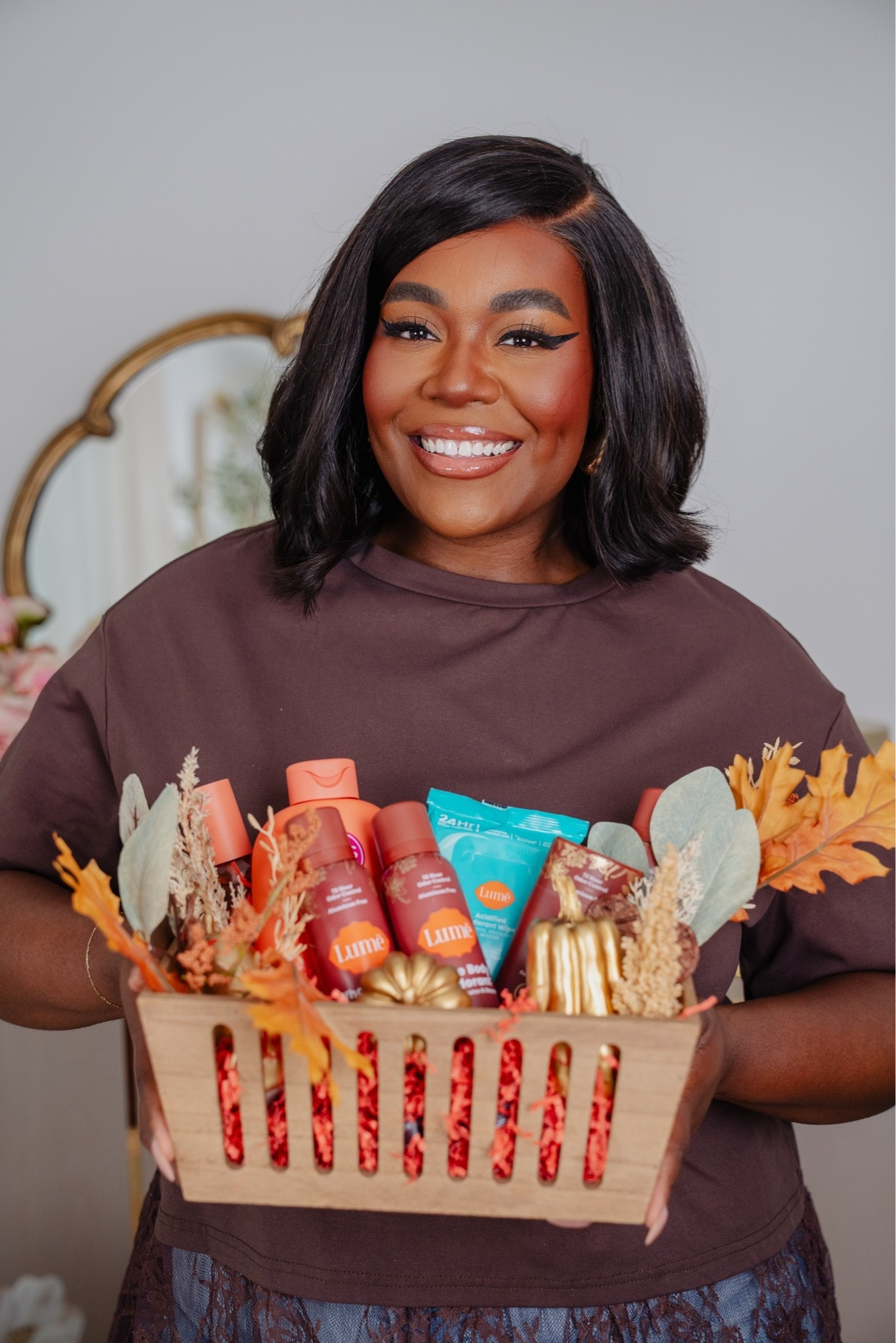 Hygiene Harvest Basket 🍁🍂 with Lume Deodorant new limited edition fall scents

#LTKBeauty #LTKSeasonal