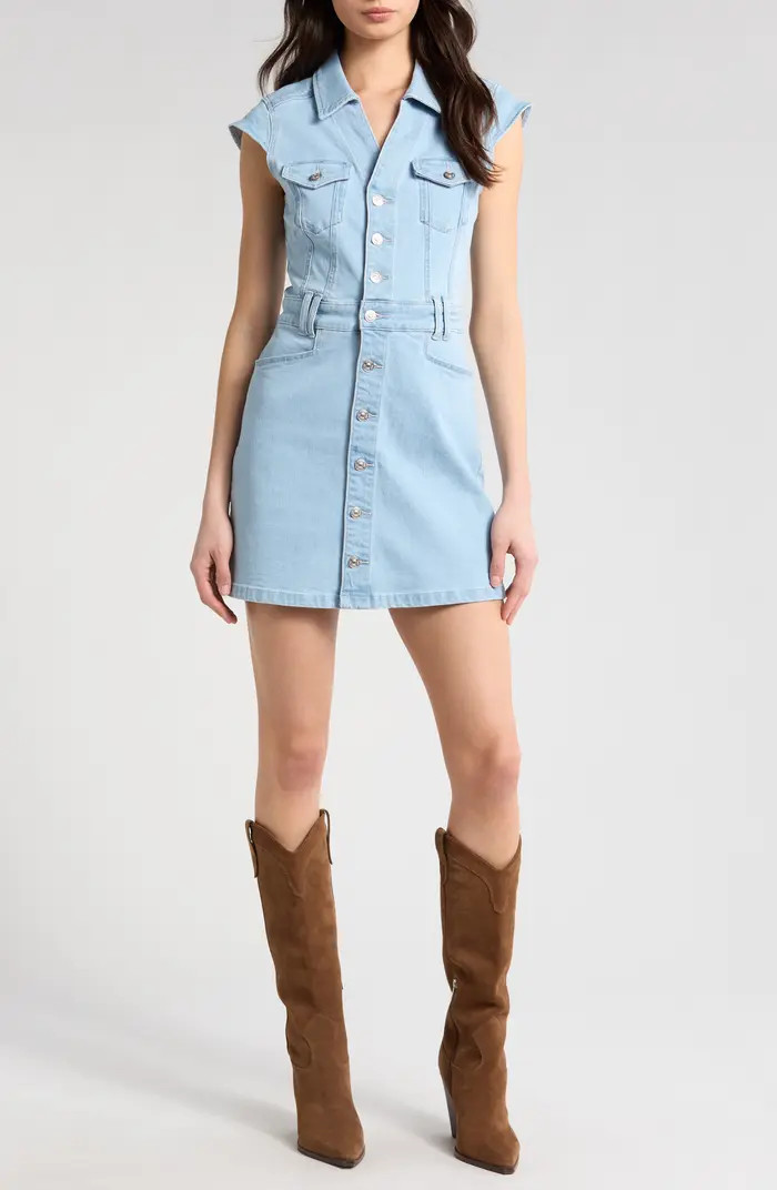 Jaxsyn Denim Mini Shirtdress | Nordstrom Rack