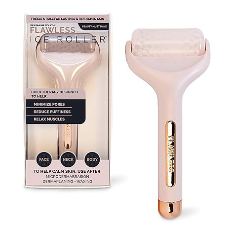 Finishing Touch Flawless Facial Massage Ice Roller | Amazon (US)