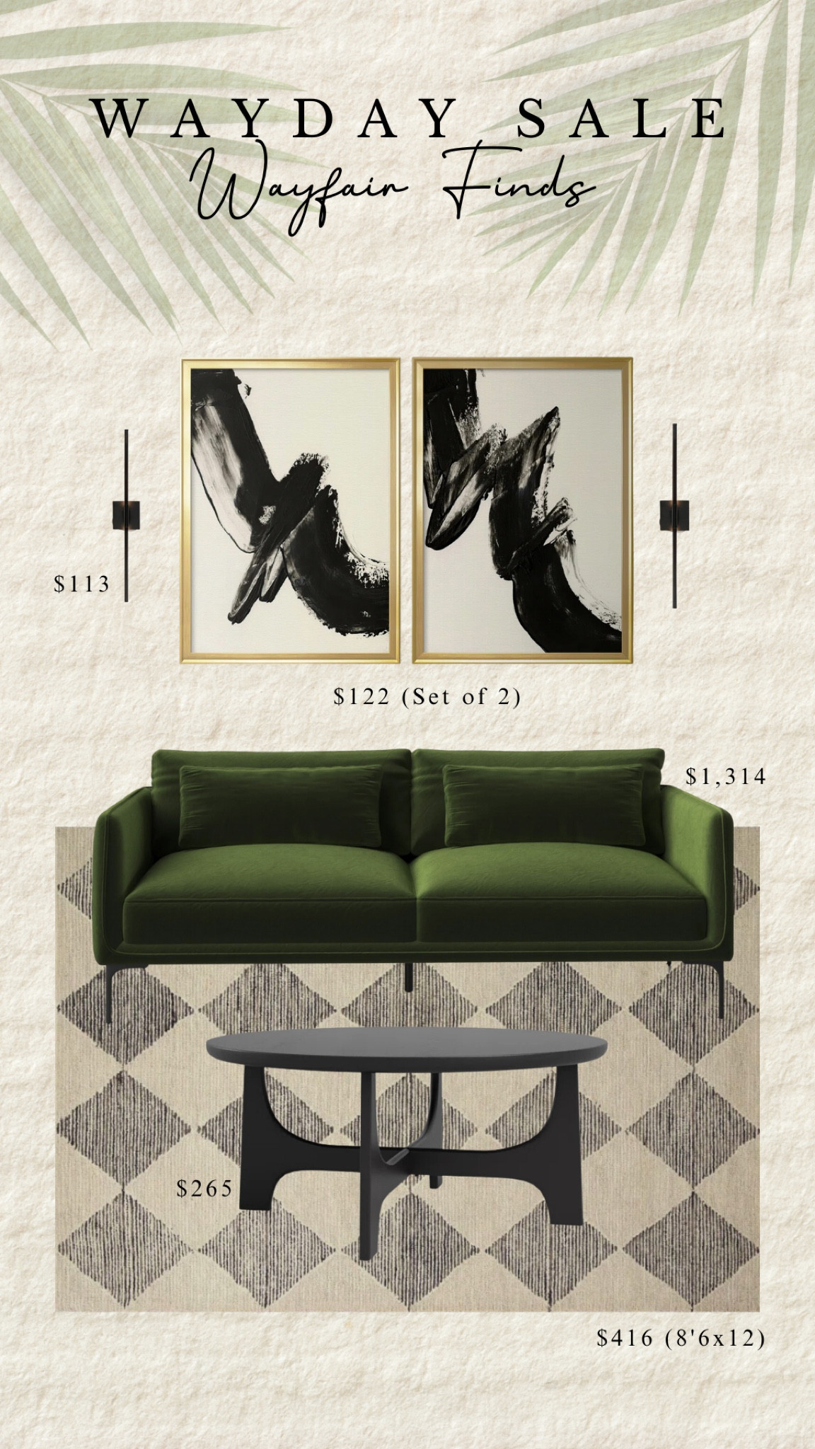 Wayfair Wayday sale home decor finds! 

#LTKhome #LTKFind