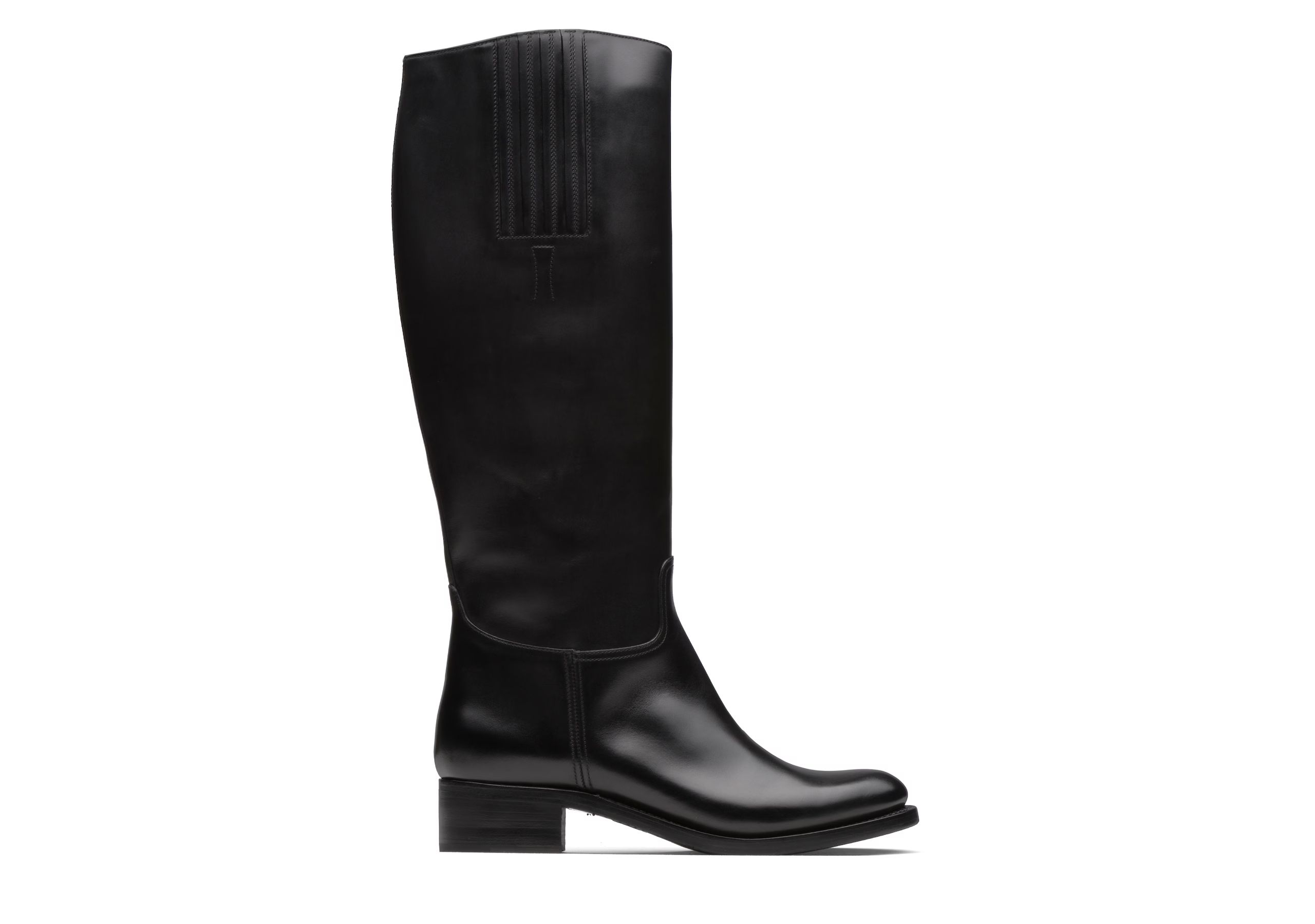 Elizabeth Calf Leather Knee High Boot Black | Church's Footwear UK