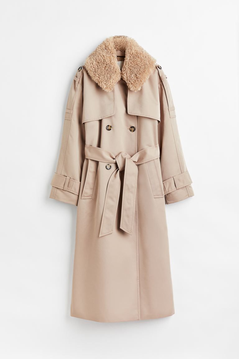 Double-breasted Trench Coat | H&M (US)