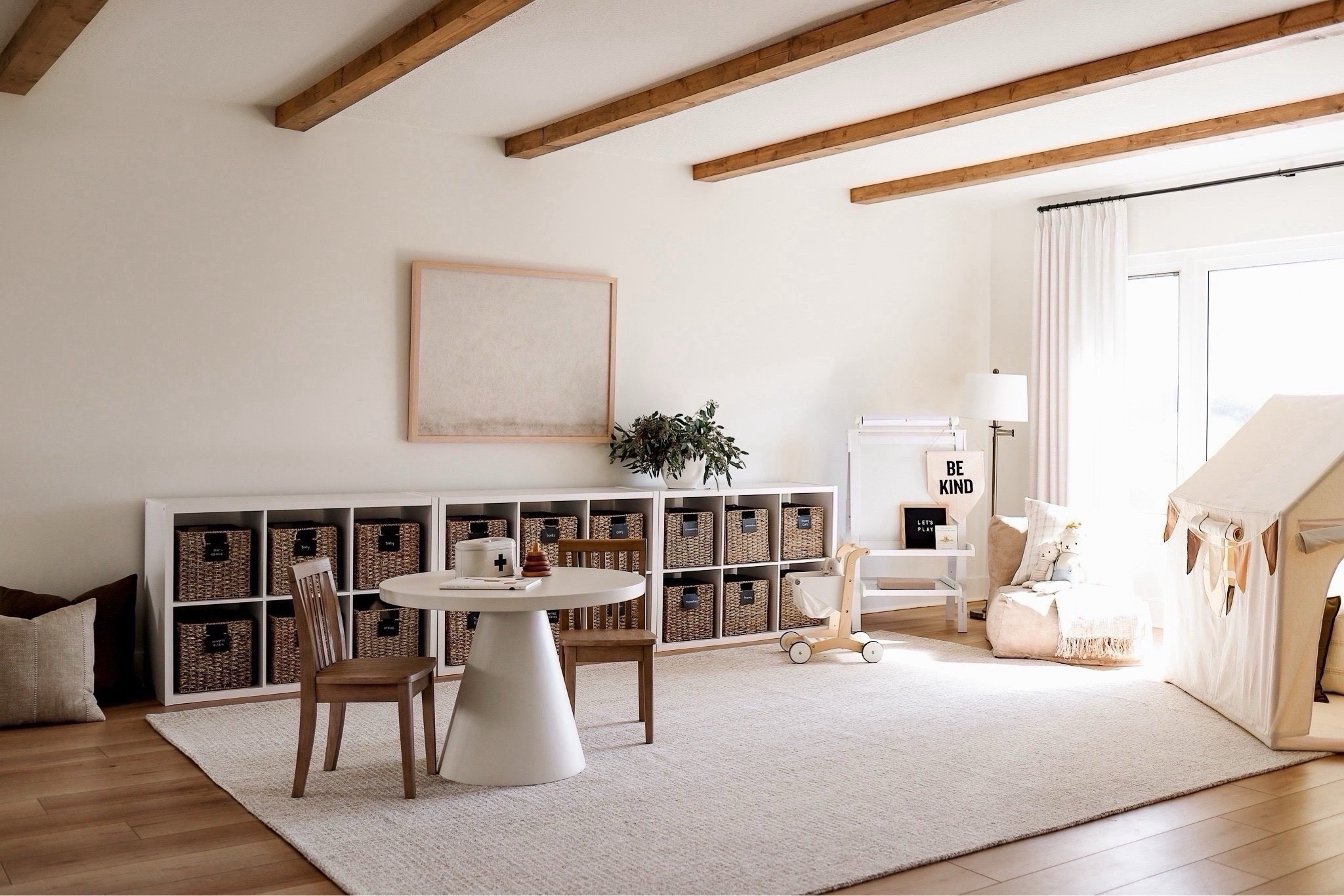 Our playroom area rug is almost 70% off! We have the ivory/gray color 😍

#neutral #kids #bedroom #livingroom #winter 

#LTKFamily #LTKHome #LTKSaleAlert