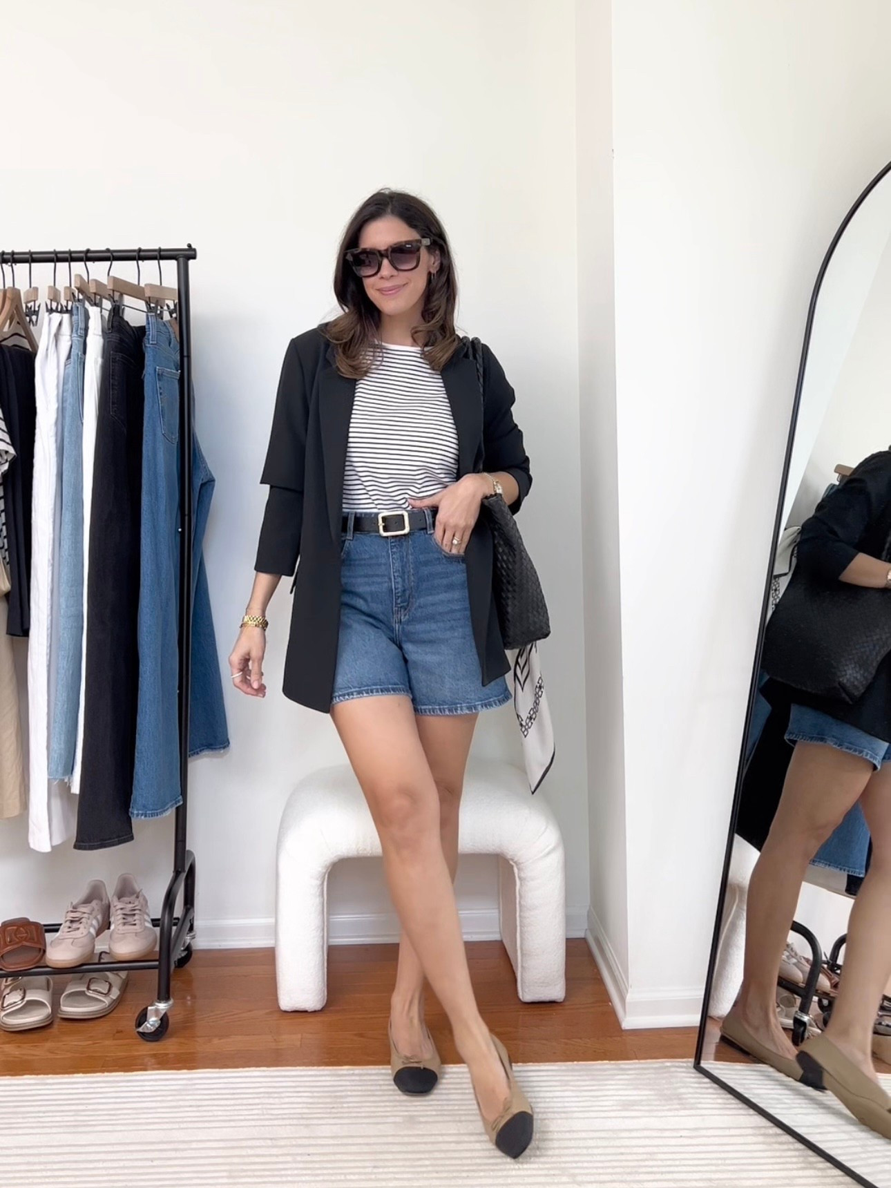 May outfit fave: comfy mom jean shorts (perfect length and TTS!) paired with a true-to-size blazer and a budget-friendly Amazon tank. Comes in multiple washes

#LTKFindsUnder50 #LTKSeasonal #LTKFindsUnder100