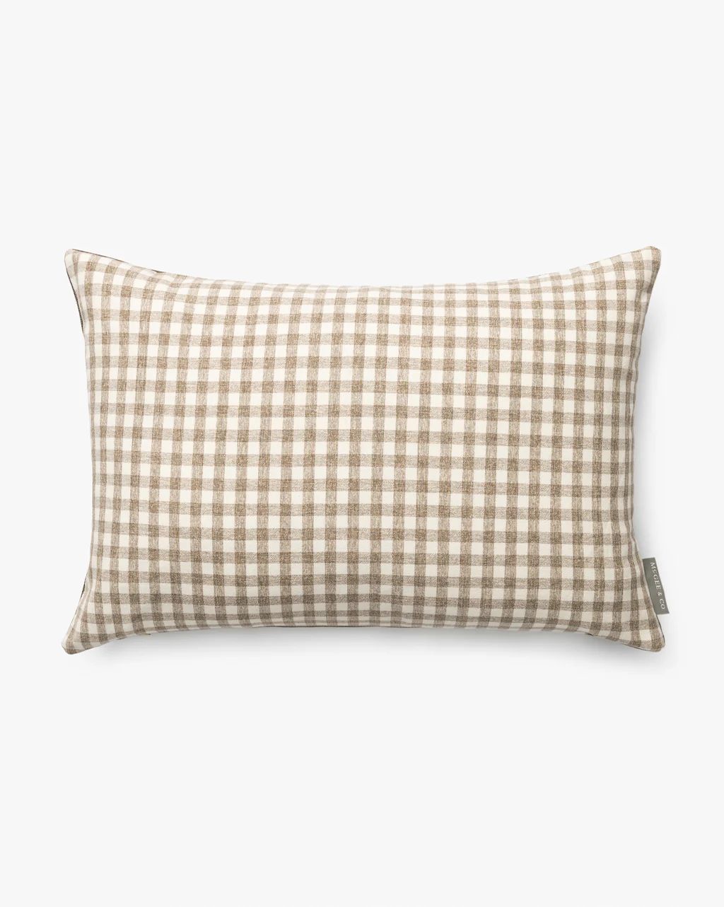 Vintage Cocoa Plaid Pillow Cover | McGee & Co. (US)