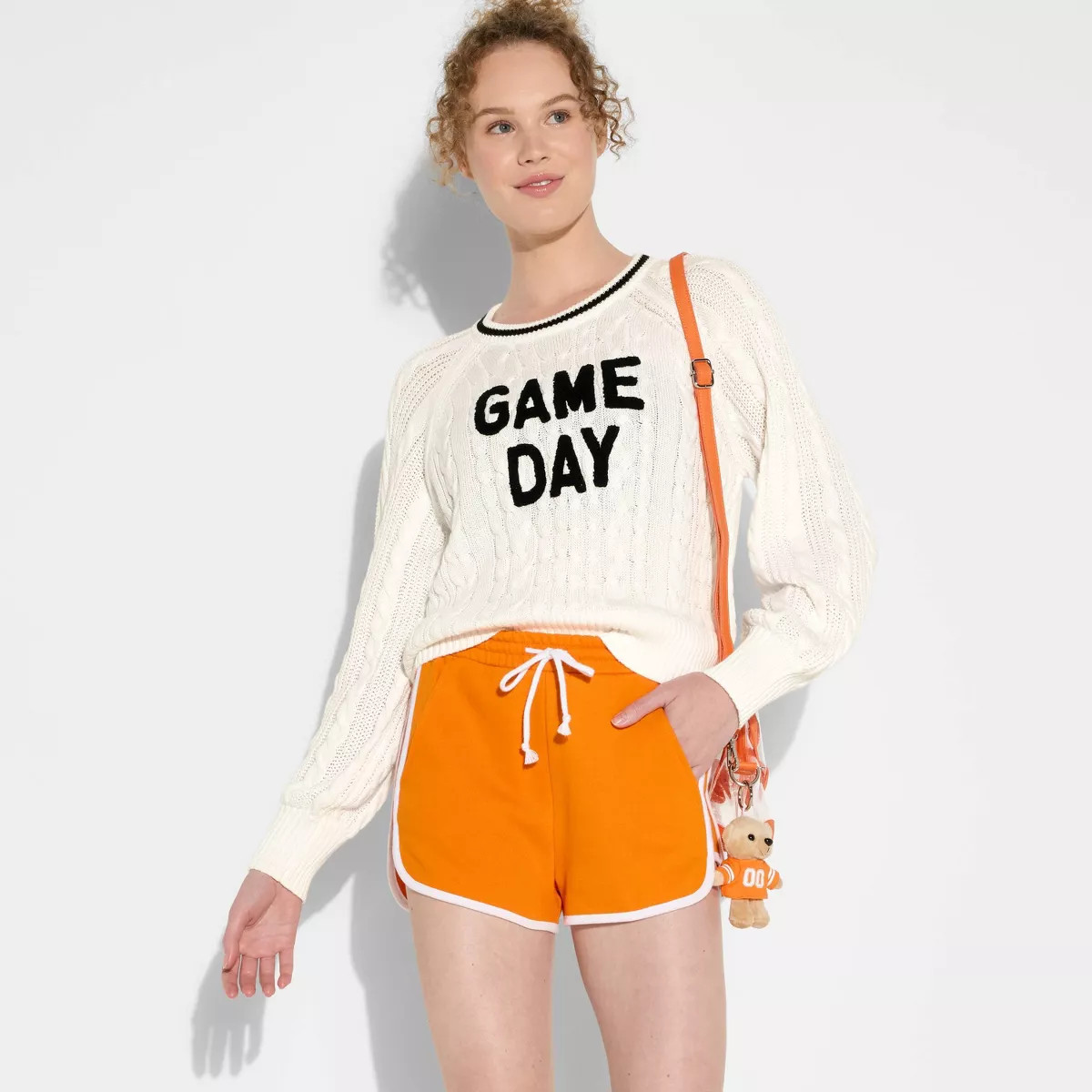 Women's Game Day Pullover Sweater - Wild Fable™ Crimson XXS | Target