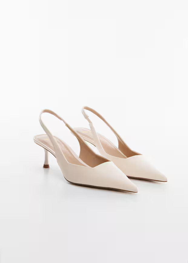 Pointed toe heel shoes -  Women | Mango USA | MANGO (US)