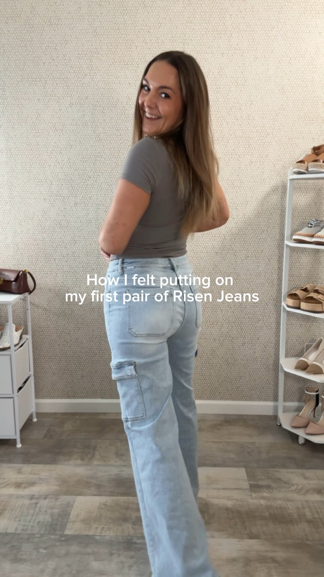 Love is an understatement 🔥😍 I tagged them on my TikTok showcase so if you want these exact Risen jeans head to @staycozywithjess on TT 😘 size details below 👇🏼 

Follow me for daily size 10 style that you can wear right now ✨

⭐️ My size & outfit details (5'6" 160lbs)
Jeans: Risen brand size 11
Top: Pumiey double lined scoop neck tee size large
Sneakers: Blowfish size 8

You are GORGEOUS and deserve to feel it with your style 🤍


#midsizestyle #risenjeans #jeans #cargojeans #lighwashjeans #widelegjeans #demin #denimjeans #springoutfit #summerbasics #babytee #platformshoes #outfitidea #summeroutfit

#LTKStyleTip #LTKShoeCrush #LTKMidsize