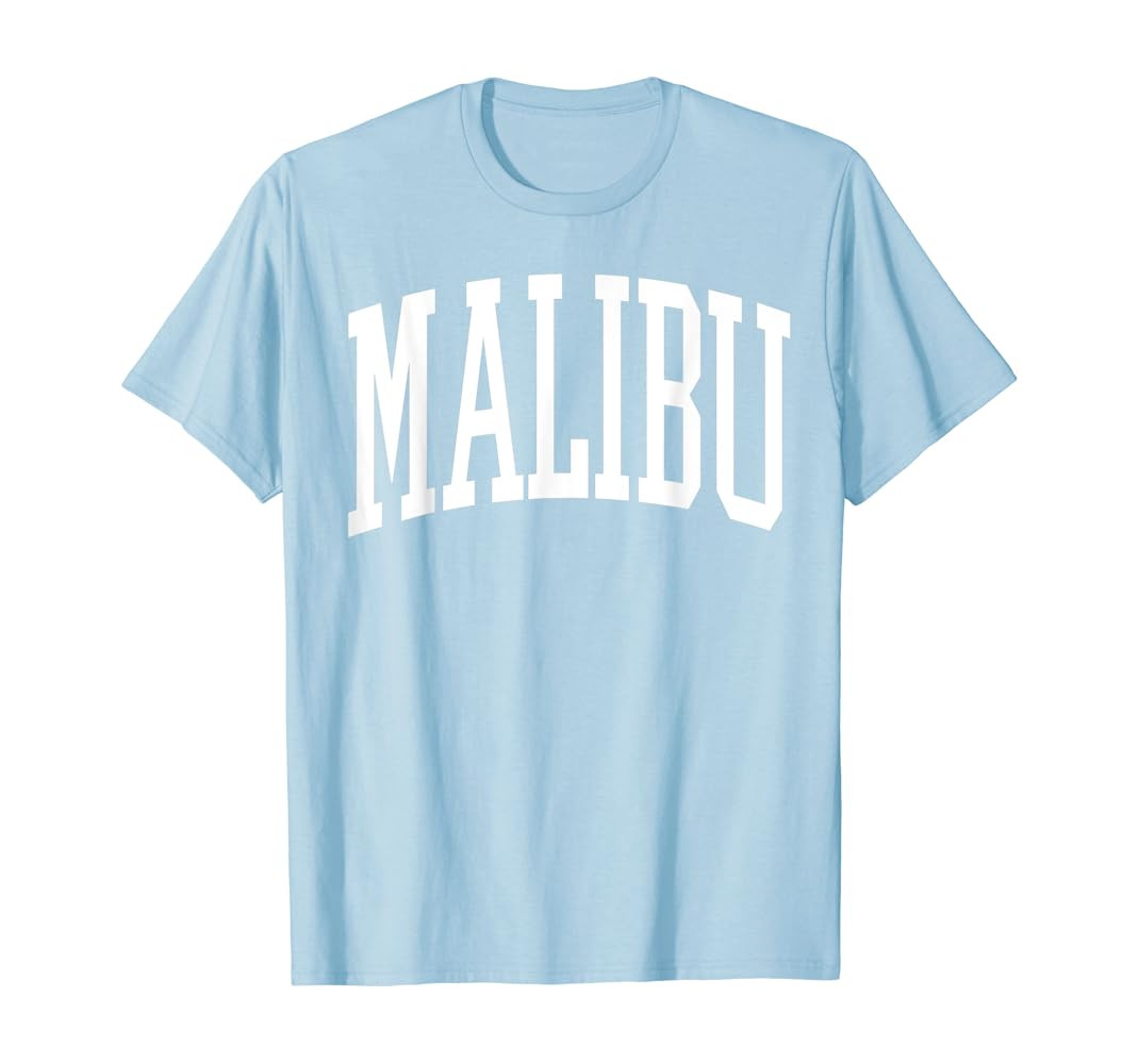 Preppy Trendy Malibu California T-Shirt | Amazon (US)