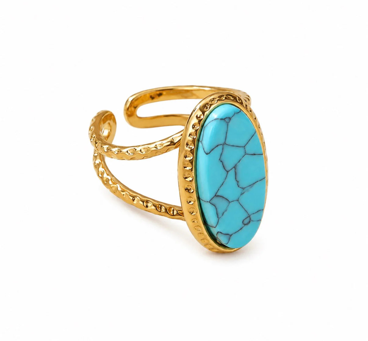 Turquoise Ring | Pierced by Ash Design