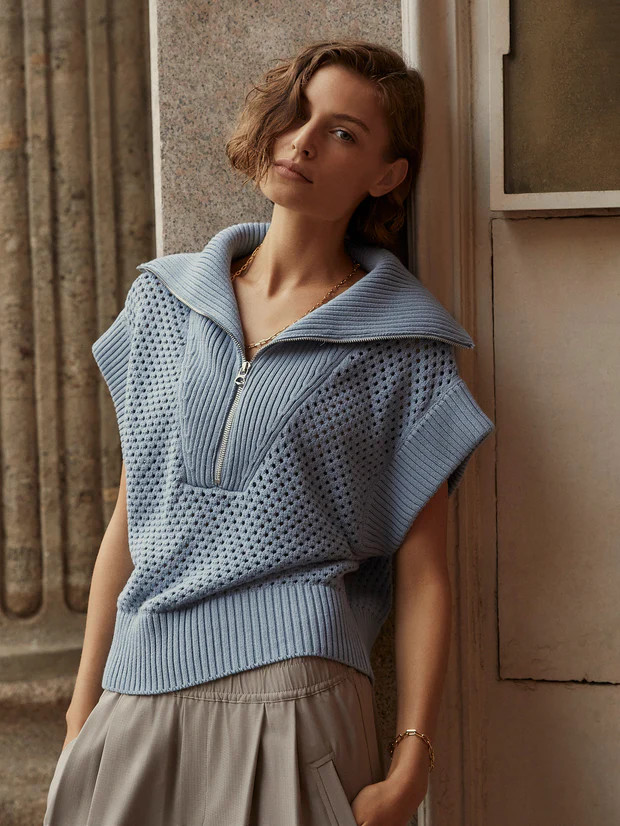 Mila Half-Zip Knit | Varley US | Varley USA