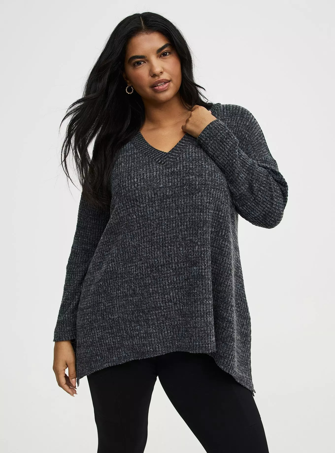 Brushed Waffle Sharkbite Top | Torrid (US & Canada)