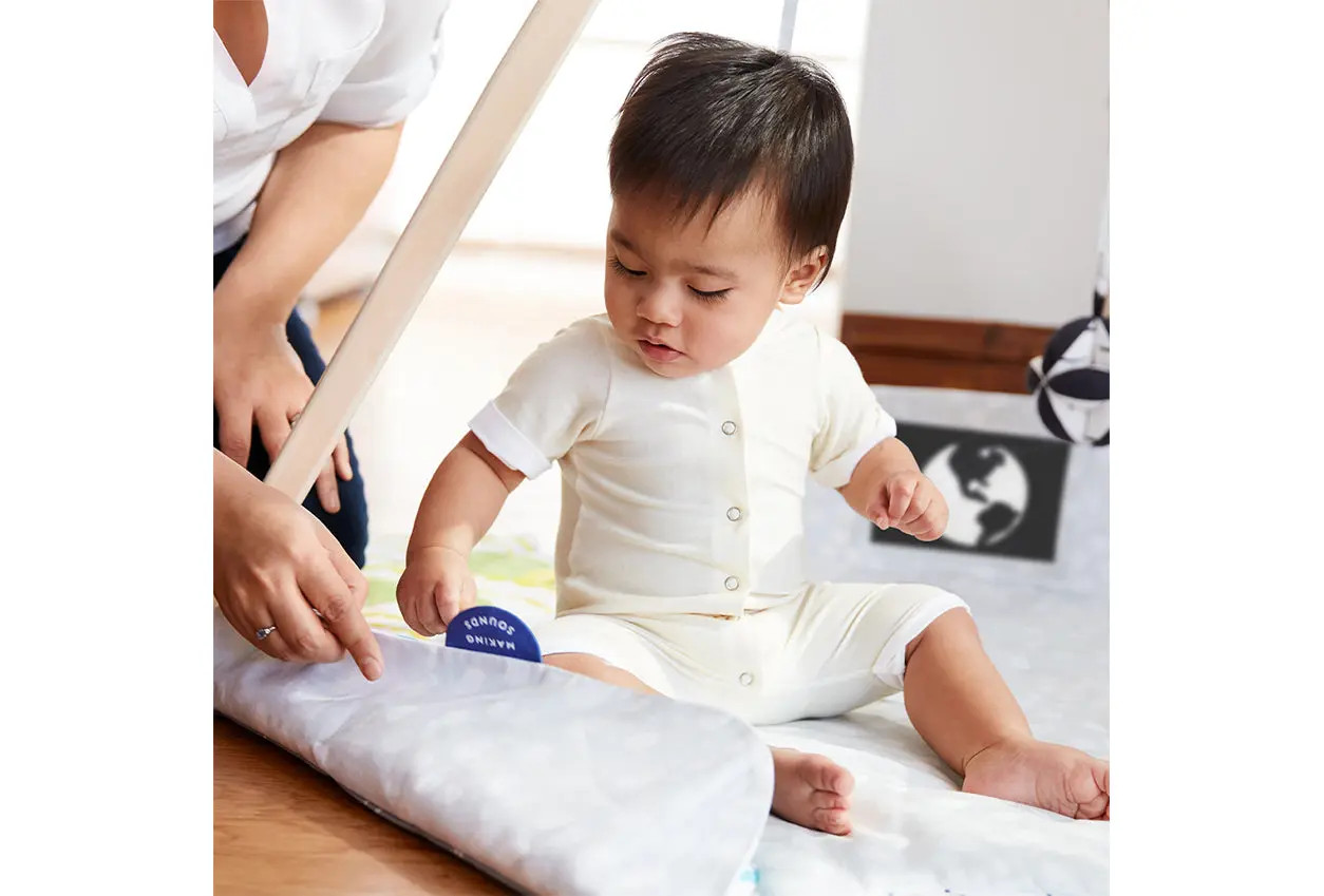 The Play Gym | Baby Activity & Tummy Time Mat | Lovevery | LOVEVERY