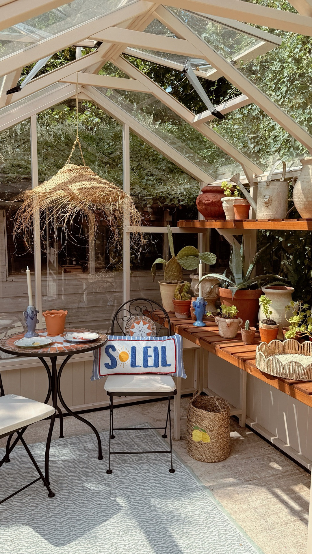 Mediterranean inspired summer garden decor greenhouse styling 🌞🌵

#LTKsummer #LTKuk #LTKhome