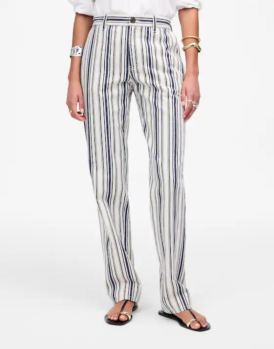 The Dean Easy Straight Pant | Madewell