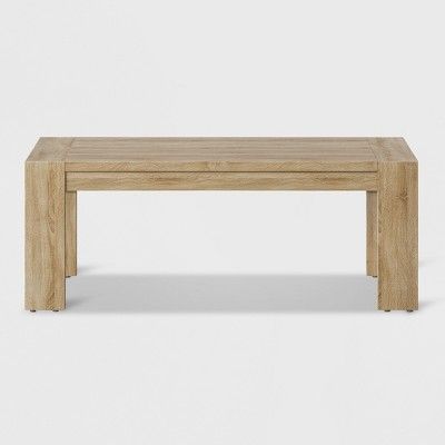 Montpelier Wood Rectangle Patio Coffee Table - Smith & Hawken™ | Target