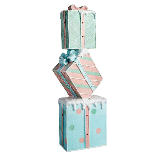 Shop all  Mrs.Claus' Bakery




Mrs. Claus' Bakery Pastel Stacked Resin Giftboxes, 35"








	... | At Home