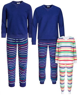 Charter Club Striped Matching Family Separates, Created for Macy's & Reviews - Charter Club - Wom... | Macys (US)