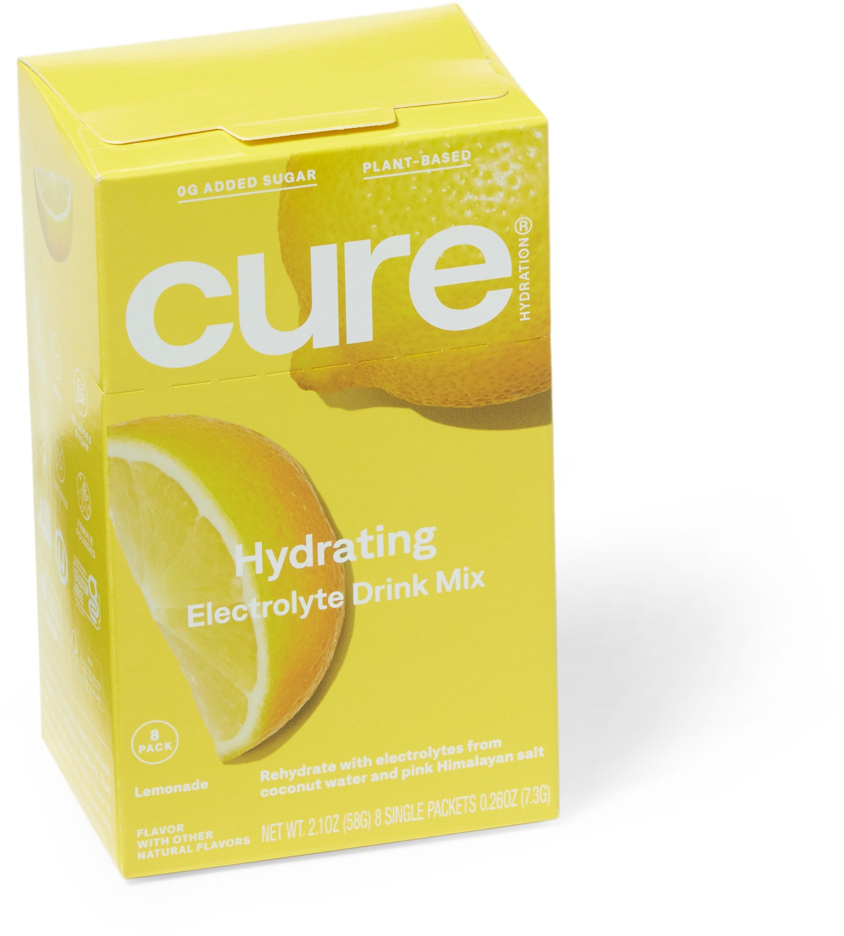 Cure Hydration Hydrating Electrolyte Drink Mix - 8 Servings Lemonade | REI