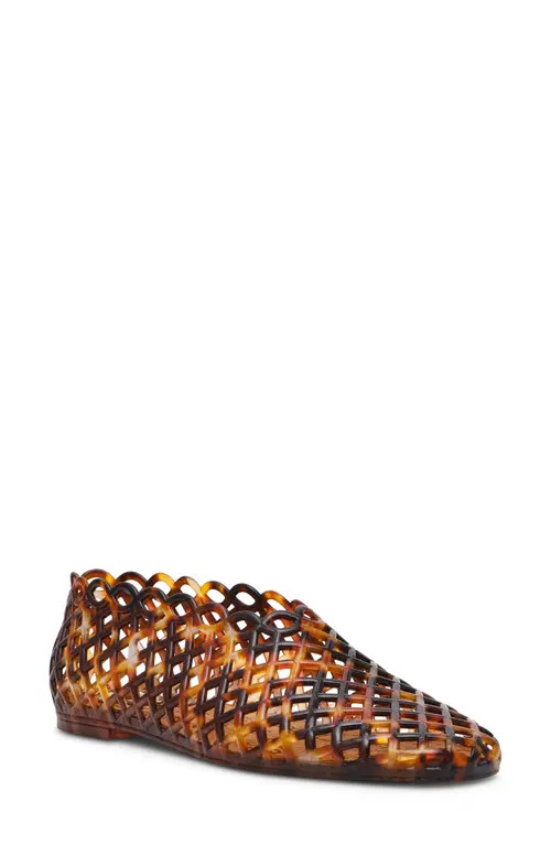 Steve Madden Grove Jelly Flat in Tortoise at Nordstrom, Size 6 | Nordstrom