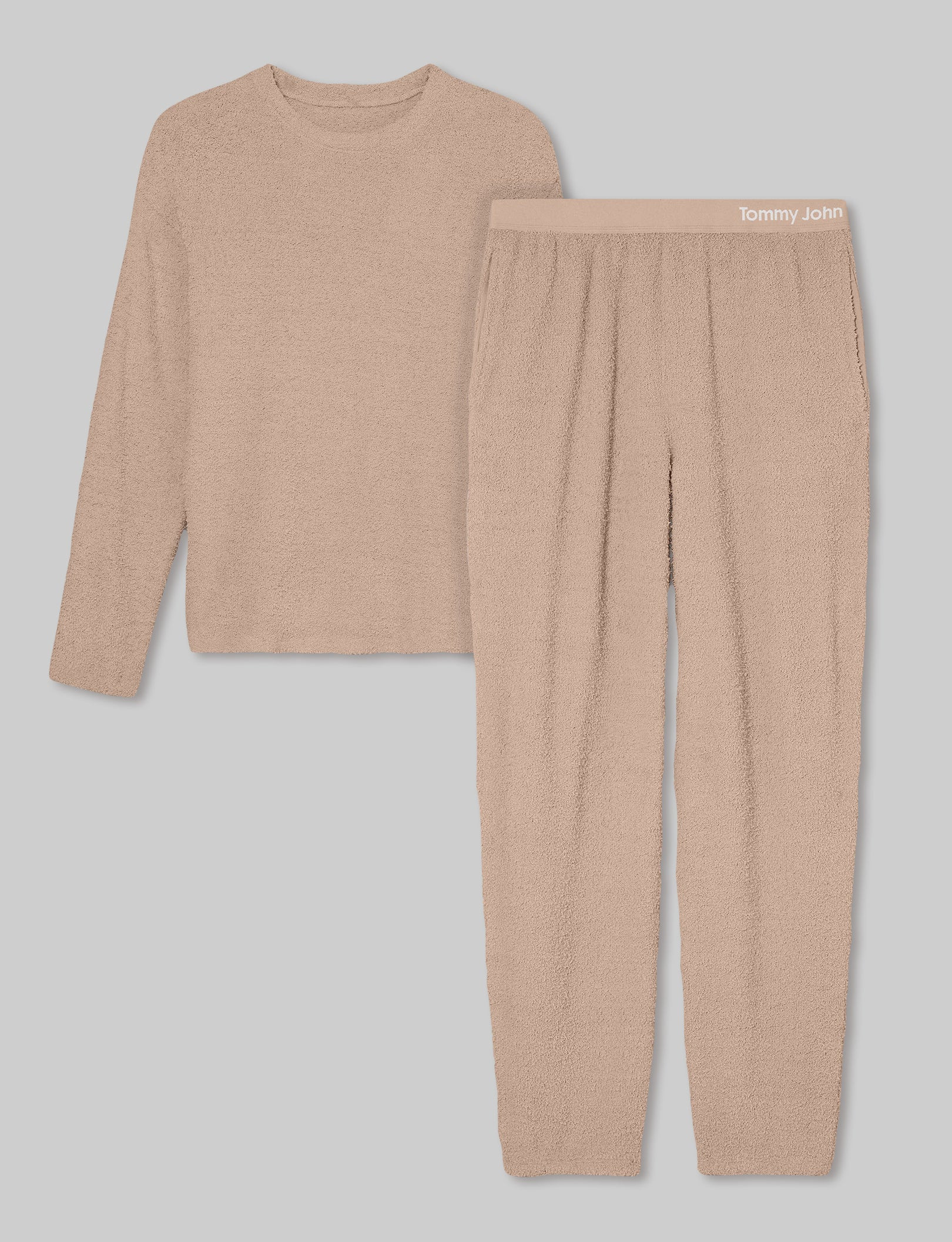 Women's Plush Crewneck Sweatshirt & Jogger Set | Tommy John