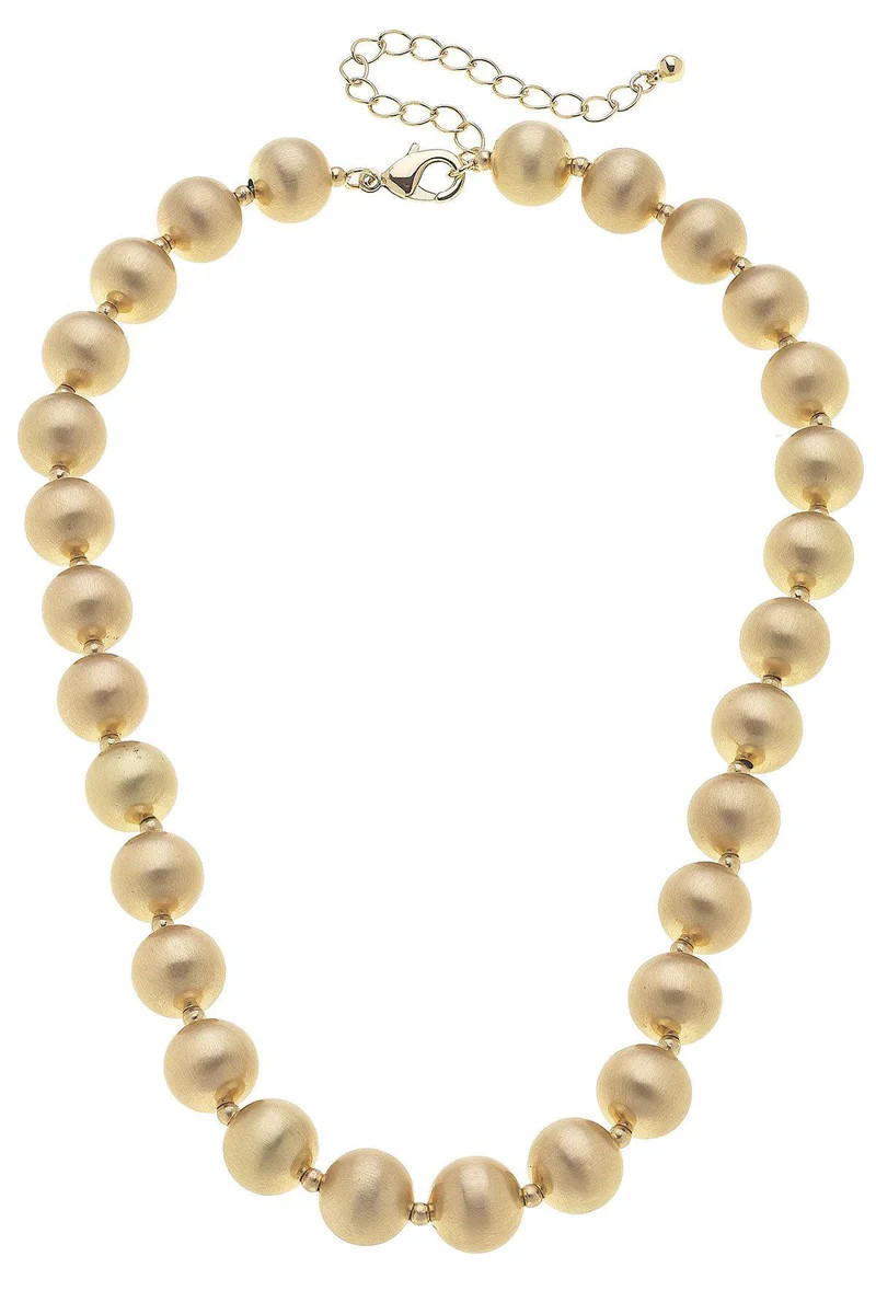 PREORDER Phoebe Ball Bead Necklace | CANVAS