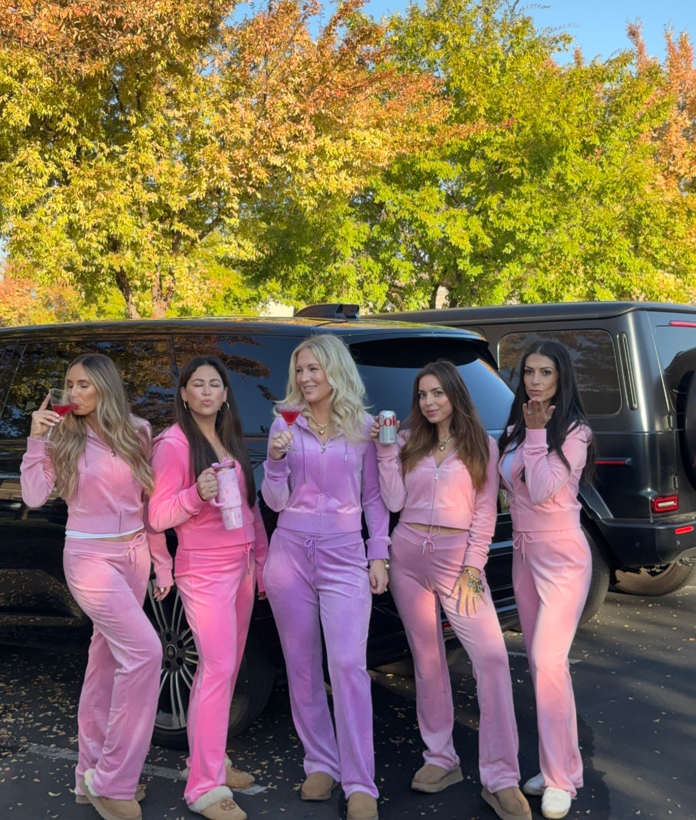 Not a regular mom. 
My exact style/color  was bought on juicy couture 
Color: rose. Wearing a med. 

#LTKHoliday #LTKmomlife #LTKGiftGuide