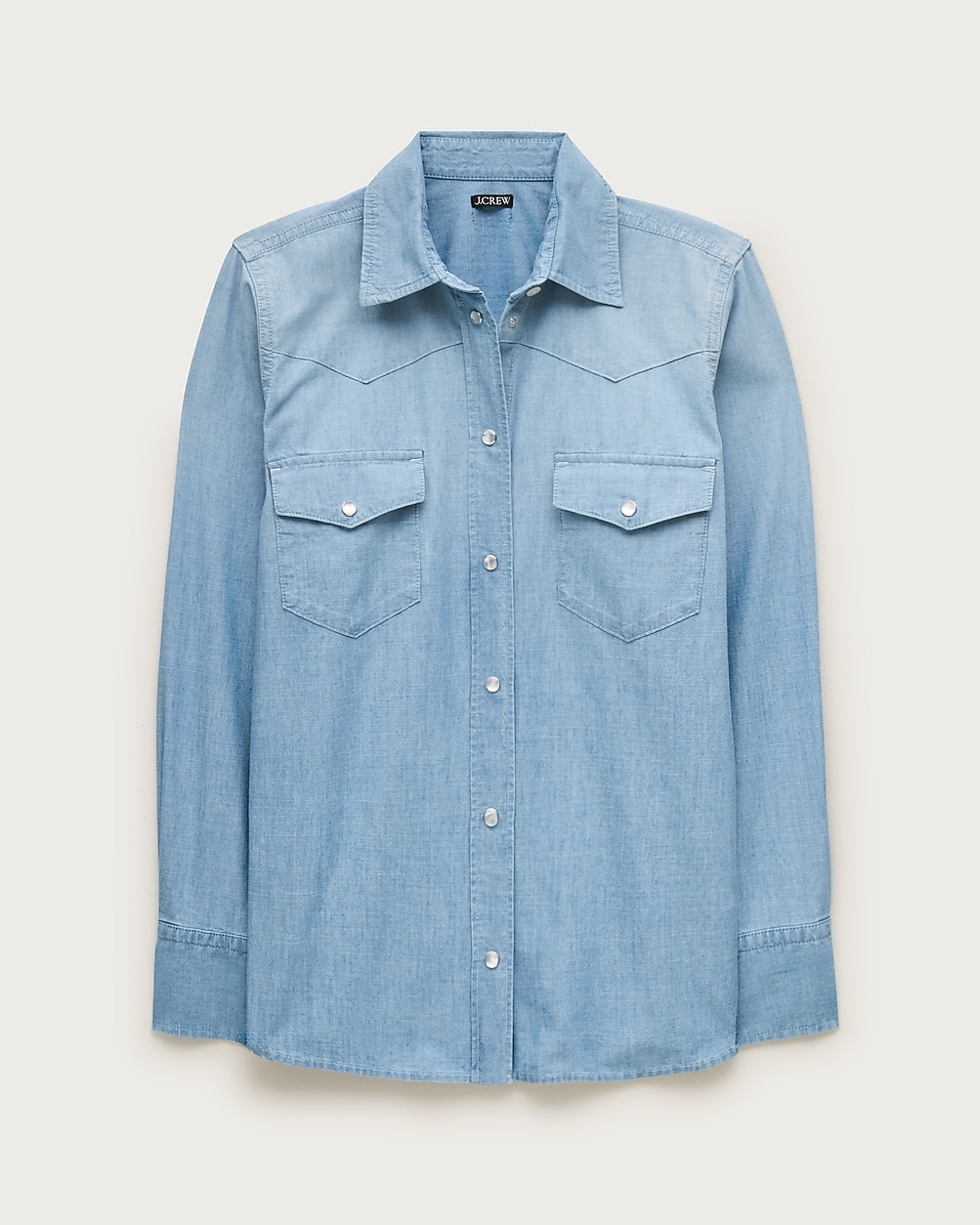 Jules western shirt in lightweight denim | J. Crew US