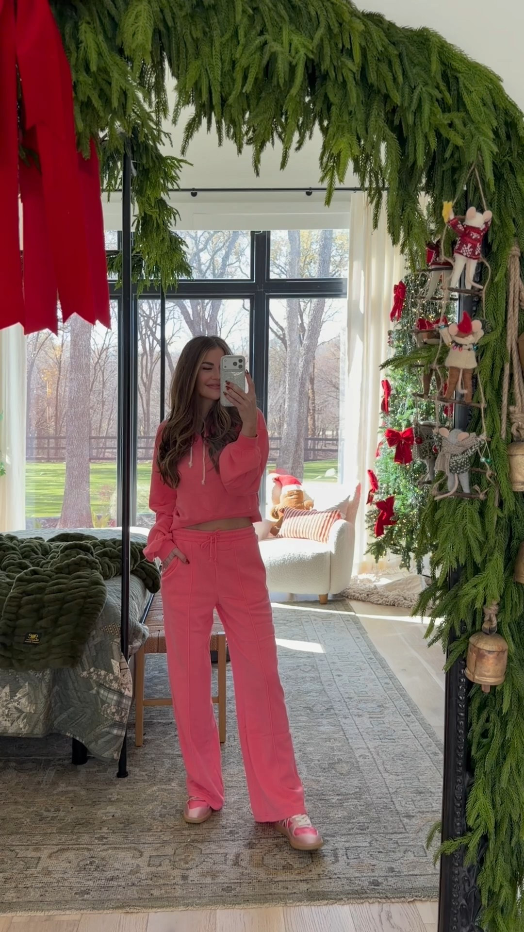 the set everyone needs this season! size small in the cropped hoodies and size small in the pants. true to size. use code: AMBER

#LTKOver40 #LTKootd #LTKSaleAlert