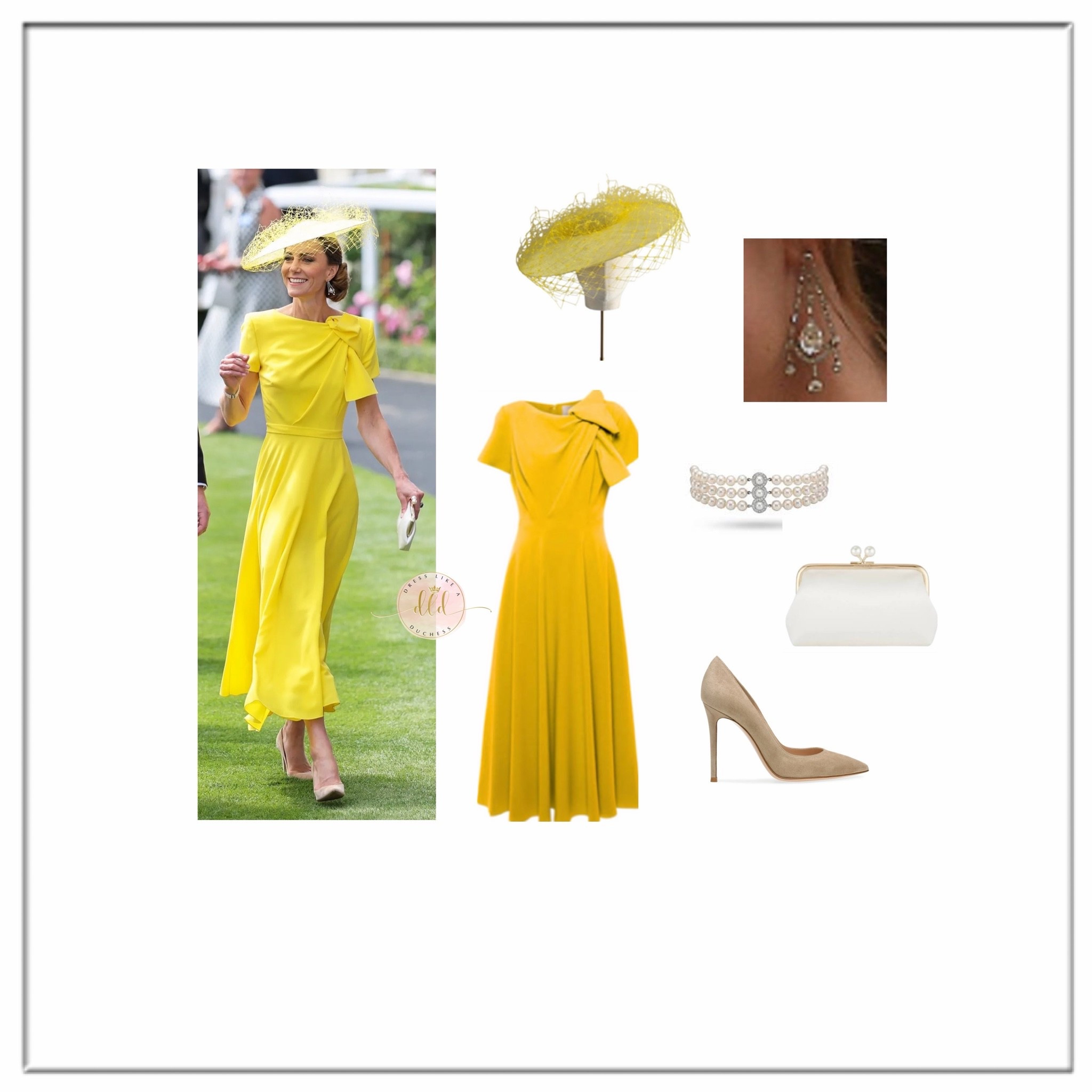 6/17/26 Kate Middleton at Royal Advot wearing Roksanda
