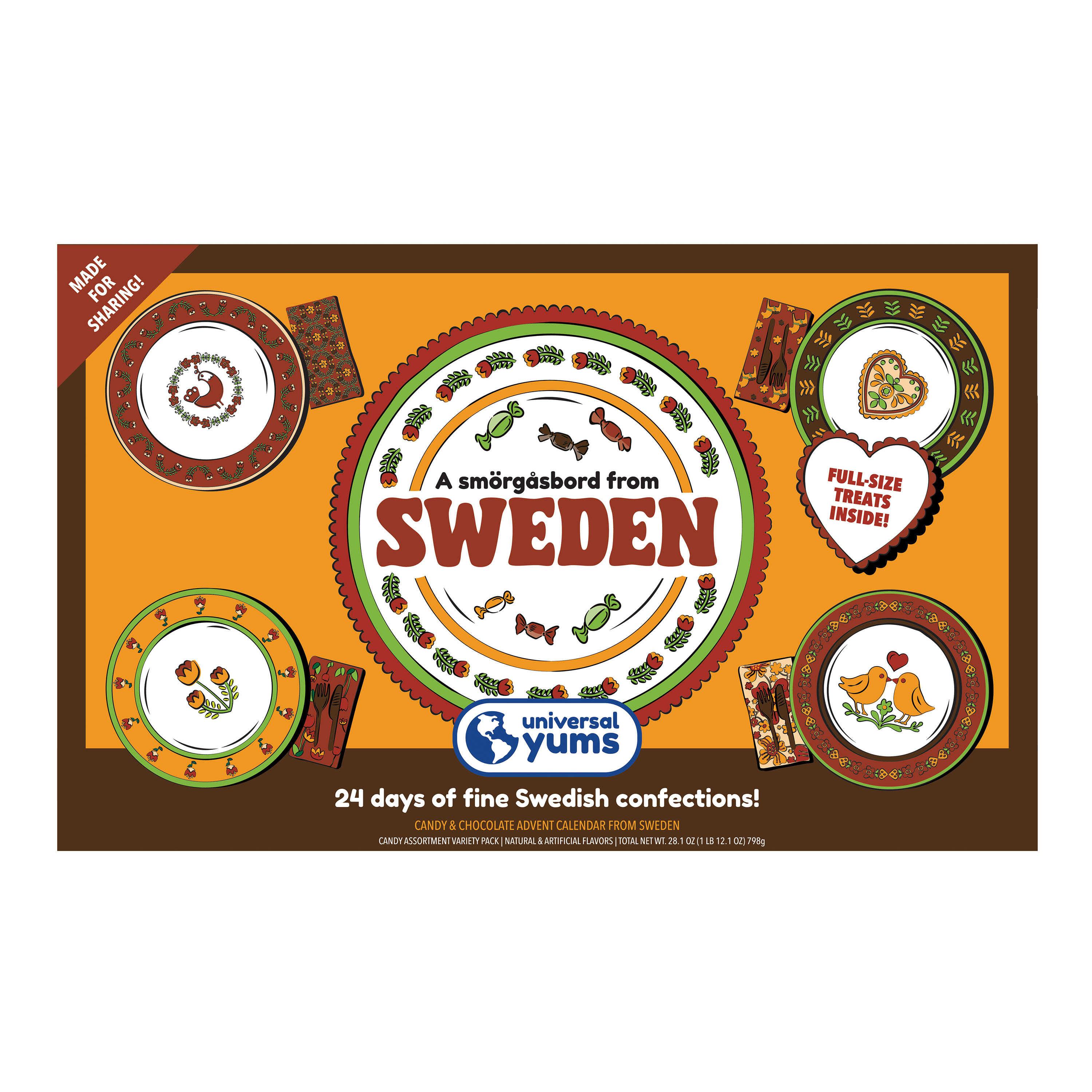 Universal Yums Smorgasbord from Sweden Advent Calendar | World Market