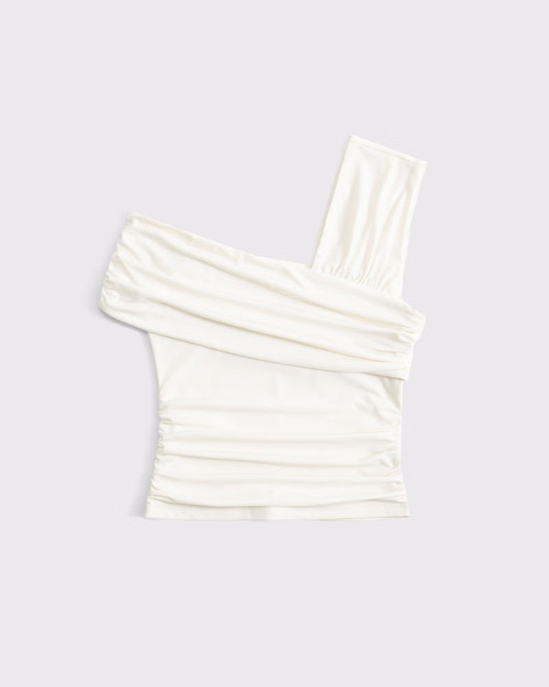 Asymmetrical Wrap Top | Abercrombie & Fitch (US)
