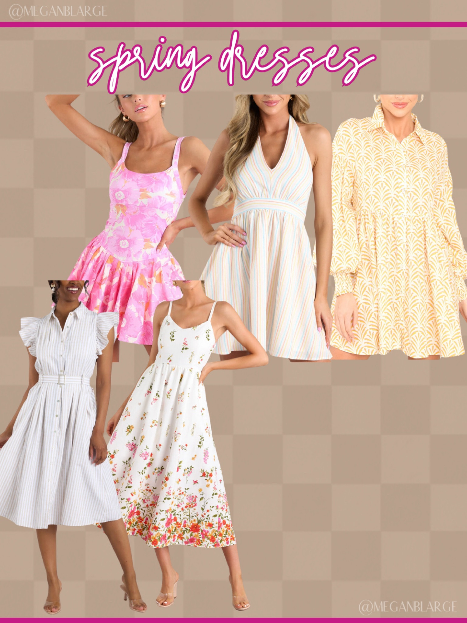 The cutest spring dresses from RedDress! 





RedDress, Spring dresses, family pictures, spring wedding, wedding guest, floral dresses, white dresses, pink dress, yellow dress, halter dress, mid length dress 

#LTKfindsunder100 #LTKmidsize #LTKstyletip