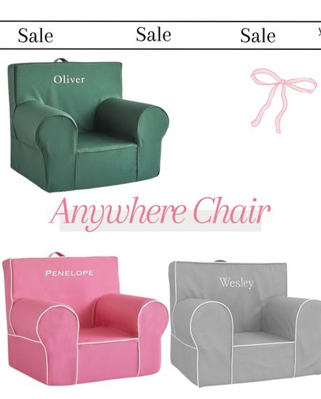 Pottery Barn Kids Anywhere Chairs are on sale! Chair covers are on sale too! Great gift for any baby, toddler or child! 

#LTKsalealert #LTKGiftGuide #LTKkids