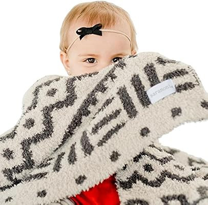Saranoni Super Soft Blankets for Babies Ultra Soft Double Layer Bamboo Luxury Baby Blanket (Mudcl... | Amazon (US)