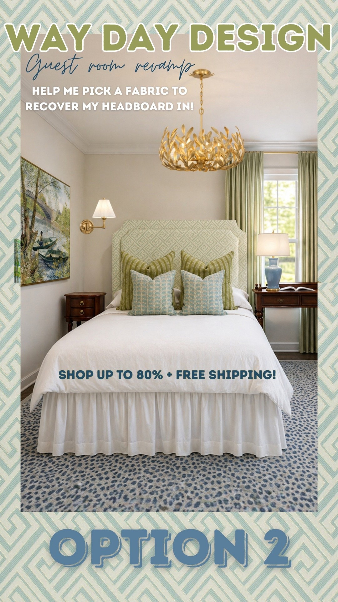 @Wayfair’s WAY DAY is back and I need help picking a fabric for this room designed with all Wayfair items!! Let me know your fave in the comments & shop the entire room up to 80% off + free shipping! 4/25-4/27

#ad #Wayfair #Wayfairpartner #WayDay

#LTKSaleAlert #LTKSeasonal #LTKHome