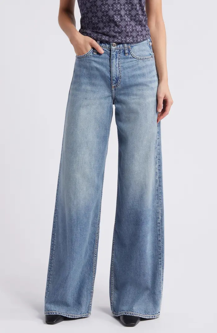 Sofie Featherweight High Waist Wide Leg Jeans | Nordstrom