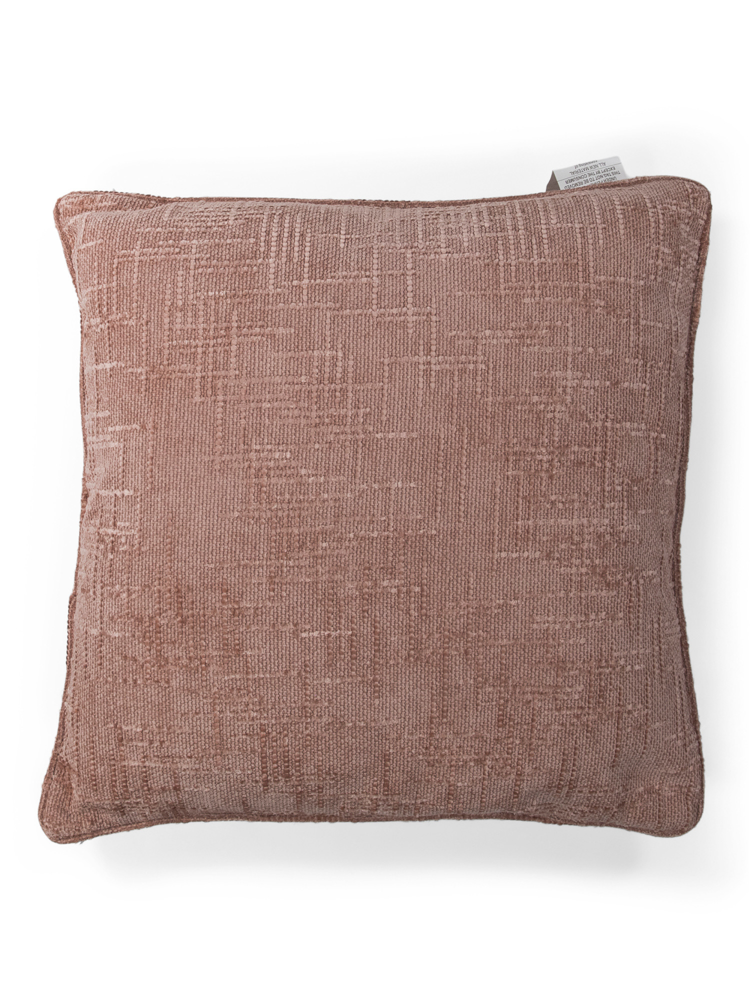 24x24 Textured Velvet Oversized Feather Filled Pillow | TJ Maxx