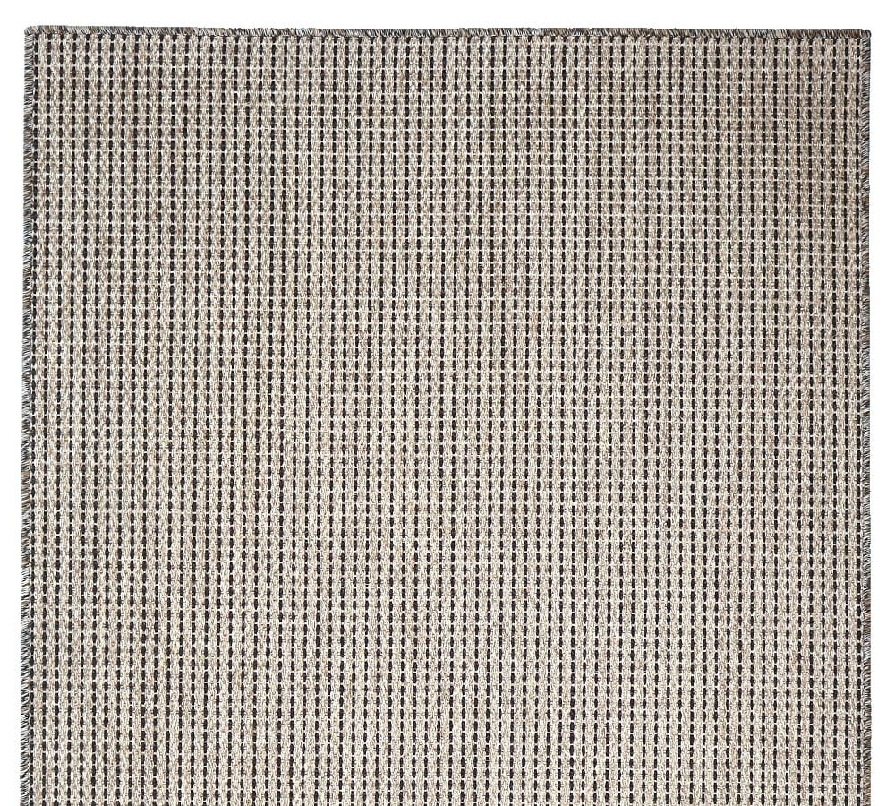 Custom Petite Striped Sisal Rug | Pottery Barn (US)