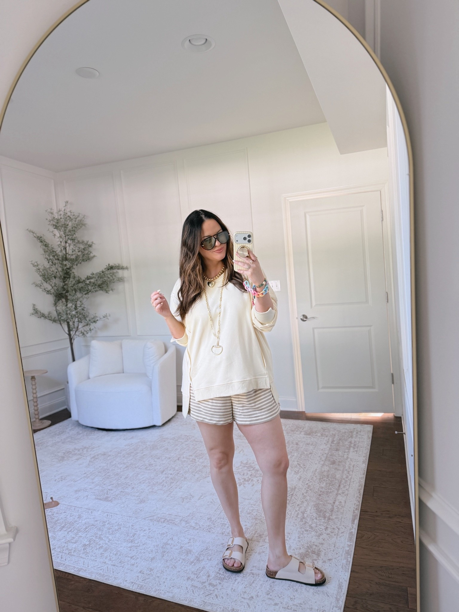 Wearing an XL in both pieces

#LTKmomlife #LTKootd #LTKMidsize