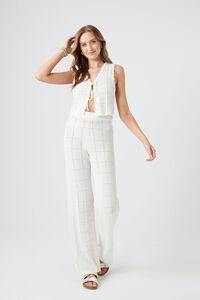 Crochet Sweater-Knit Top & Pants Set | Forever 21 (US)