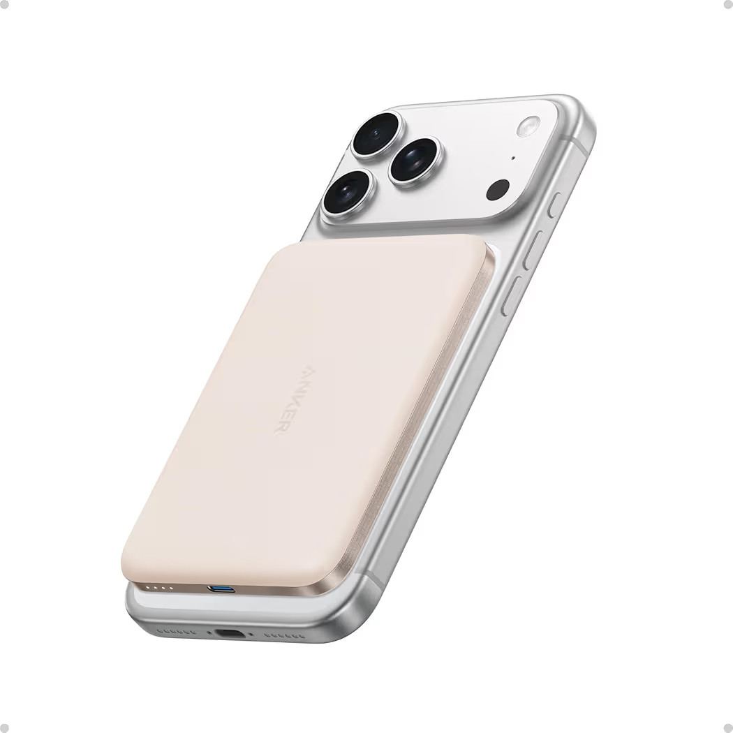 Anker Nano Power Bank, Ultra-Slim 5,000mAh Magnetic Wireless Charging Battery, Qi2 Certified 15W ... | Amazon (US)