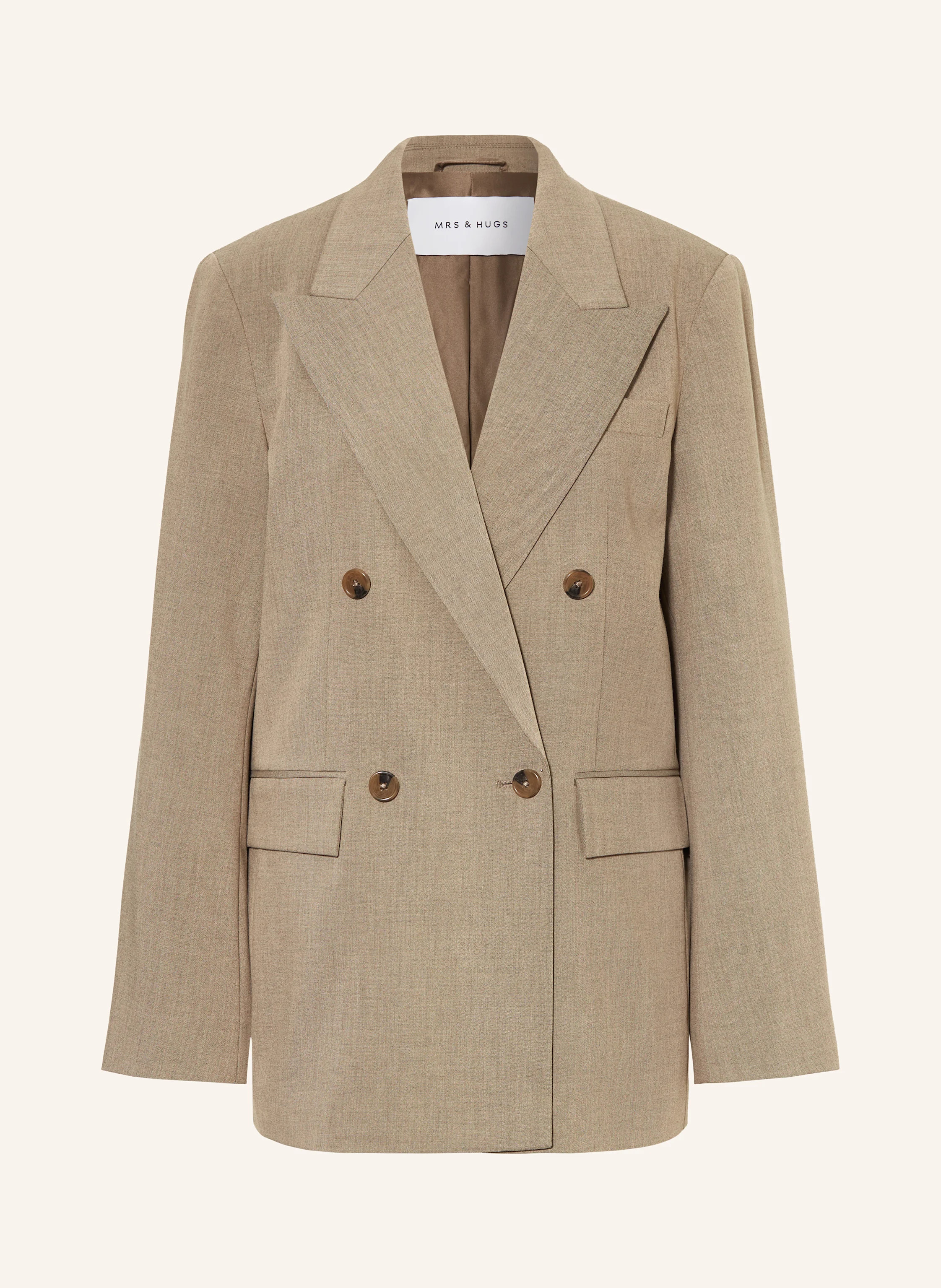 MRS & HUGS Blazer in taupe | Breuninger (DACH)