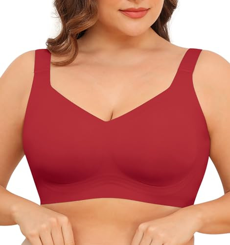 Xcutting Soft Sleep Wirefree Bras for Women Full Coverage No Underwire Wireless Comfortable Sport... | Amazon (US)