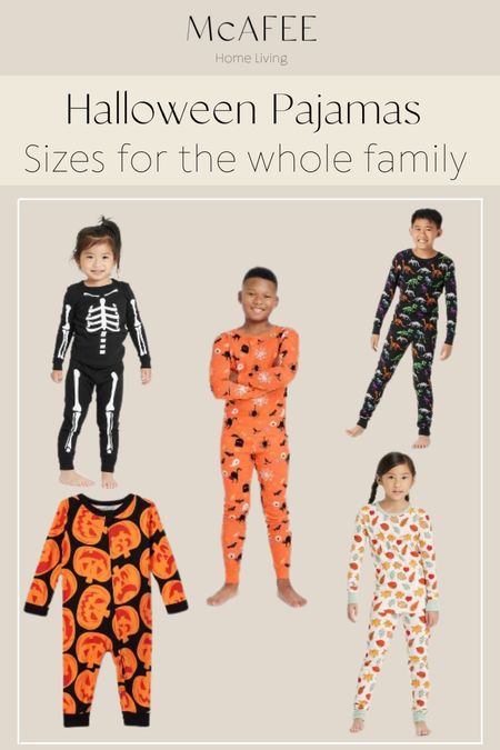 Halloween, Halloween pajamas, pajamas, kids pajamas, matching pajamas, Halloween decor, Halloween costume 

#LTKHalloween #LTKfamily #LTKunder50