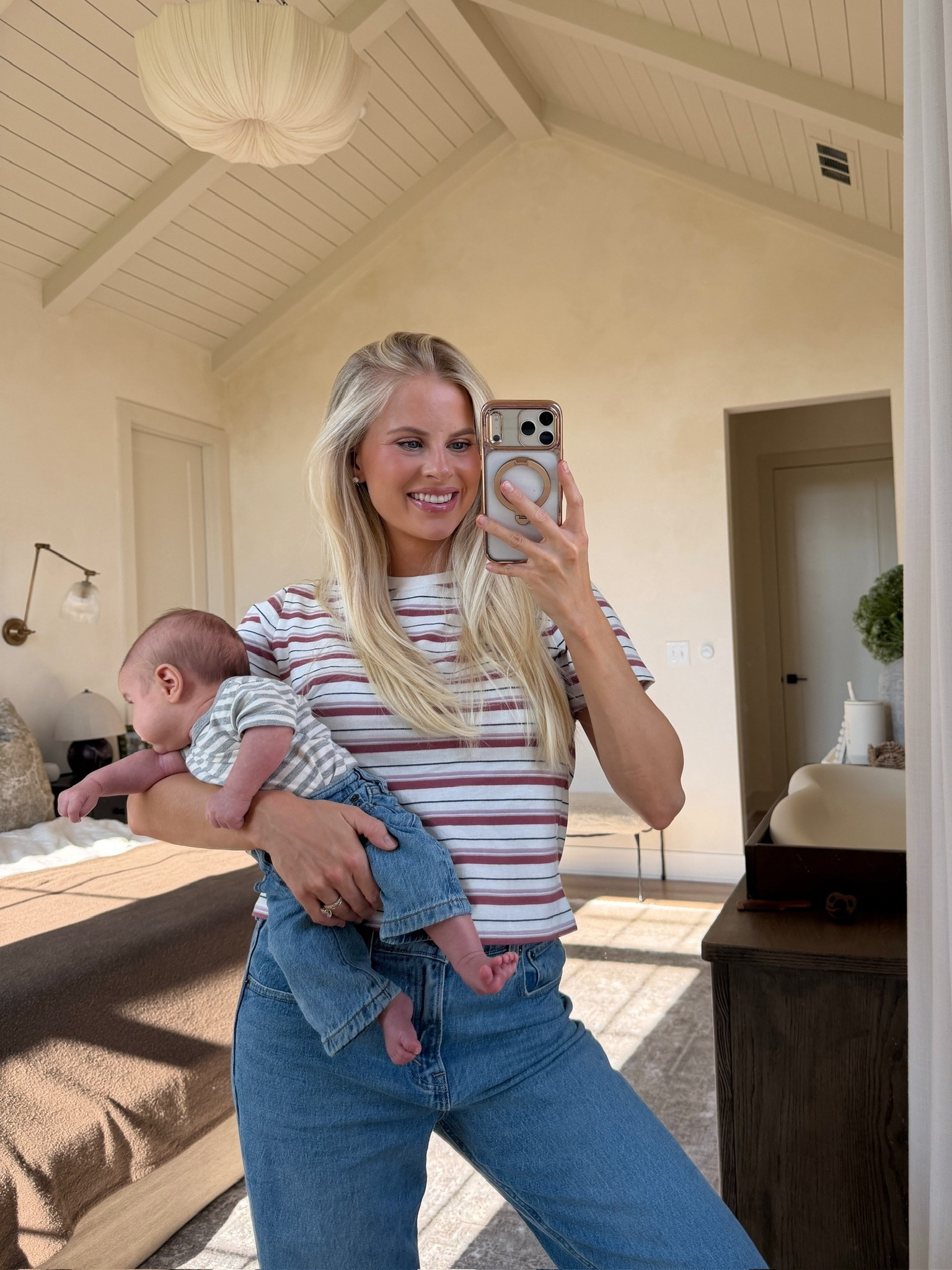Code AFKATHLEEN - SIZE: med in tee, 29 reg in jeans (med fray hem - sized up for pp), Cohen is in NB size, med wash! #kathleenpost

Postpartum outfit, casual chic, mini & me, Abercrombie denim sale, Abercrombie haul

#LTKmomlife #LTKBaby #LTKootd