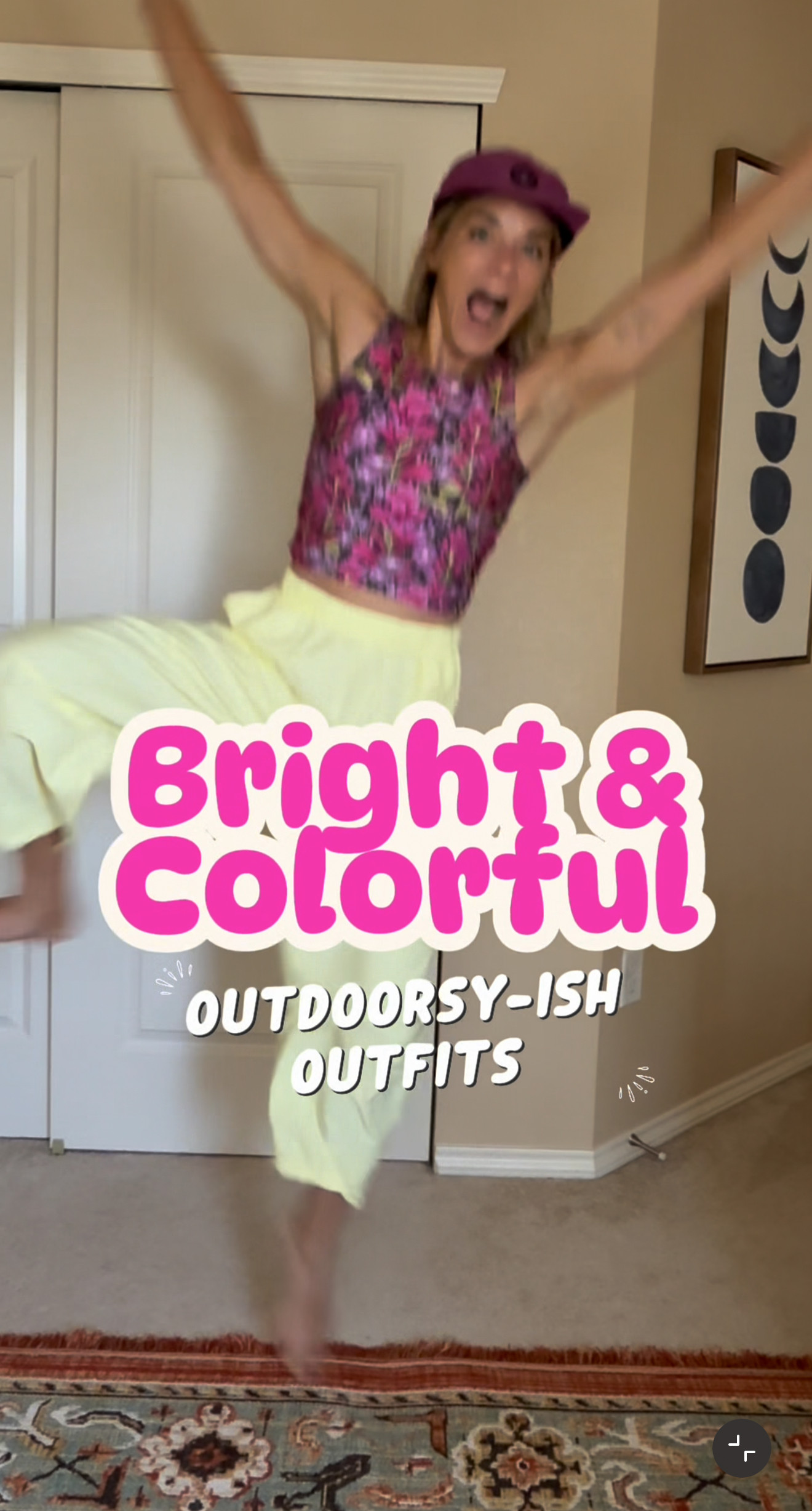 We love bright, colorful, athleisure, outdoorsy girly-ish fits! 

 