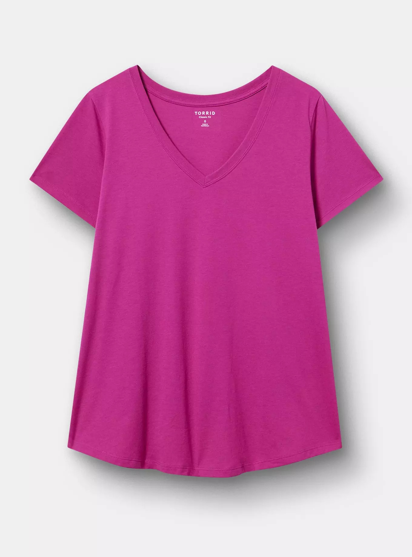 Girlfriend Signature Jersey V-Neck Tee | Torrid (US & Canada)